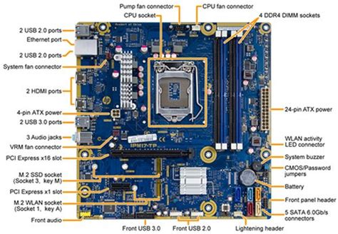 hp motherboard specifications